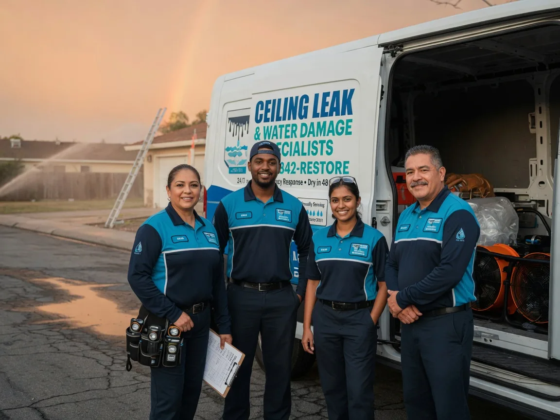 Ceiling Leak Cleanup company in Teasdale, UT