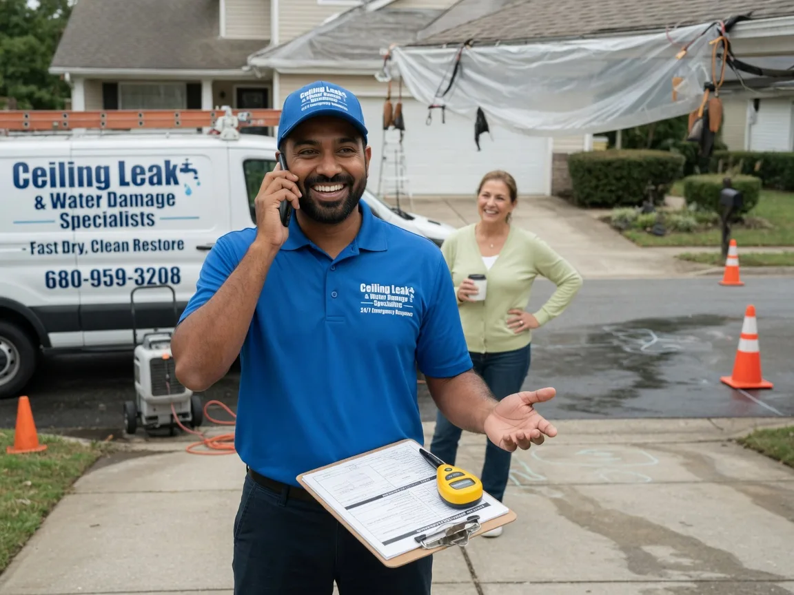 Ceiling Leak Cleanup Teasdale, UT FAQs
